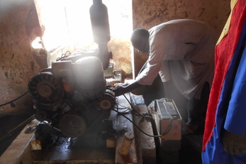 Malem Thialene Water Tower Maintenance for Continued WASH